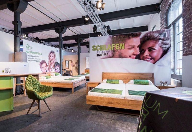 Impression von der OekoControl Sonderausstellung Oekologisches Wohndesign 2017